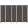 thumbnail image 1 of vidaXL Paravent à 5 Panneaux Anthracite 250x180 cm, 1 of 4
