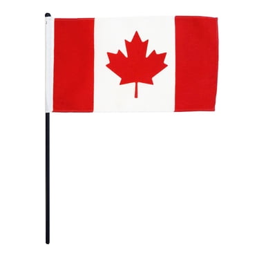 Drapeau baton Canada d'Islandwide de 5 x 10 po