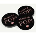 thumbnail image 3 of Inkdotpot Pack Of 50 Ready To Pop Baby Shower Favor Paper Tags Craft Real Rose Gold Foil Hang Tags, 3 of 6