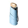 thumbnail image 1 of TIELUTT Portable Mini Travel Sun Rain Beach Windproof Small Compact Lightweight Folding For Kids Umbrella Reverse Close Folding Umbrellas Umbrella Rack Large Clear Umbrella for Two People Umbrella, 1 of 5