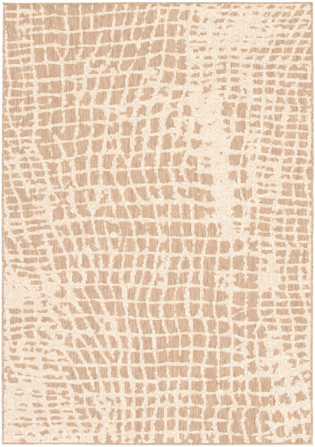 Tapis ECARPET Intérieur Extérieur pour Patio, Terrasse, Salon Collection Sisal Safari