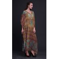 thumbnail image 2 of Phagun Kaftan Ethnique de Plage, Paréo de Bikini, Robe Maxi pour Femmes, Long Caftan-TG-2X-3X, 2 of 4