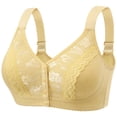 thumbnail image 1 of Posijego Front Closure Push up Bra for Women Breathable Wireless Bra Full Coverage Support Everyday Bras, 1 of 3
