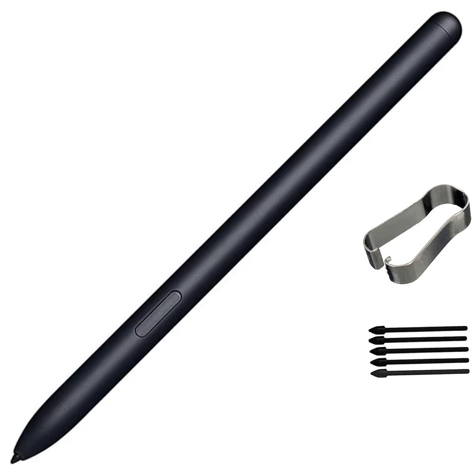 Navor Galaxy Tab S8 Stylus Pen Replacement for Samsung Galaxy Tab S8/S8+/S8 Ultra/S7/S7+/S7 FE with 5 Extra Tips/Nibs, No Bluetooth, Black