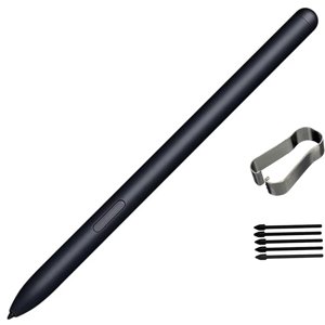 Navor Galaxy Tab S8 Stylus Pen Replacement for Samsung Galaxy Tab S8/S8+/S8 Ultra/S7/S7+/S7 FE with 5 Extra Tips/Nibs, No Bluetooth, Black
