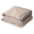thumbnail image 2 of Pamqxs Summer Cooler Quilt, Cotton Cooling Quilt Breathable Quilt King Size Soft Comforter Cooling Blanket for Night Sweats Hot Sleeper for All Season Lightweight Blanket Washable(BD,79x90in), 2 of 9