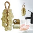 thumbnail image 2 of Crystal Grape Soap 2 Jasmine, Grape Soap On A Rope Handmade Grapes Cluster Shaped Soaps & Body Grapes Bunch Soaps For Shower Hanging For Kitchens Or Bathrooms DIY Home Decor，Air Freshening, 2 of 6
