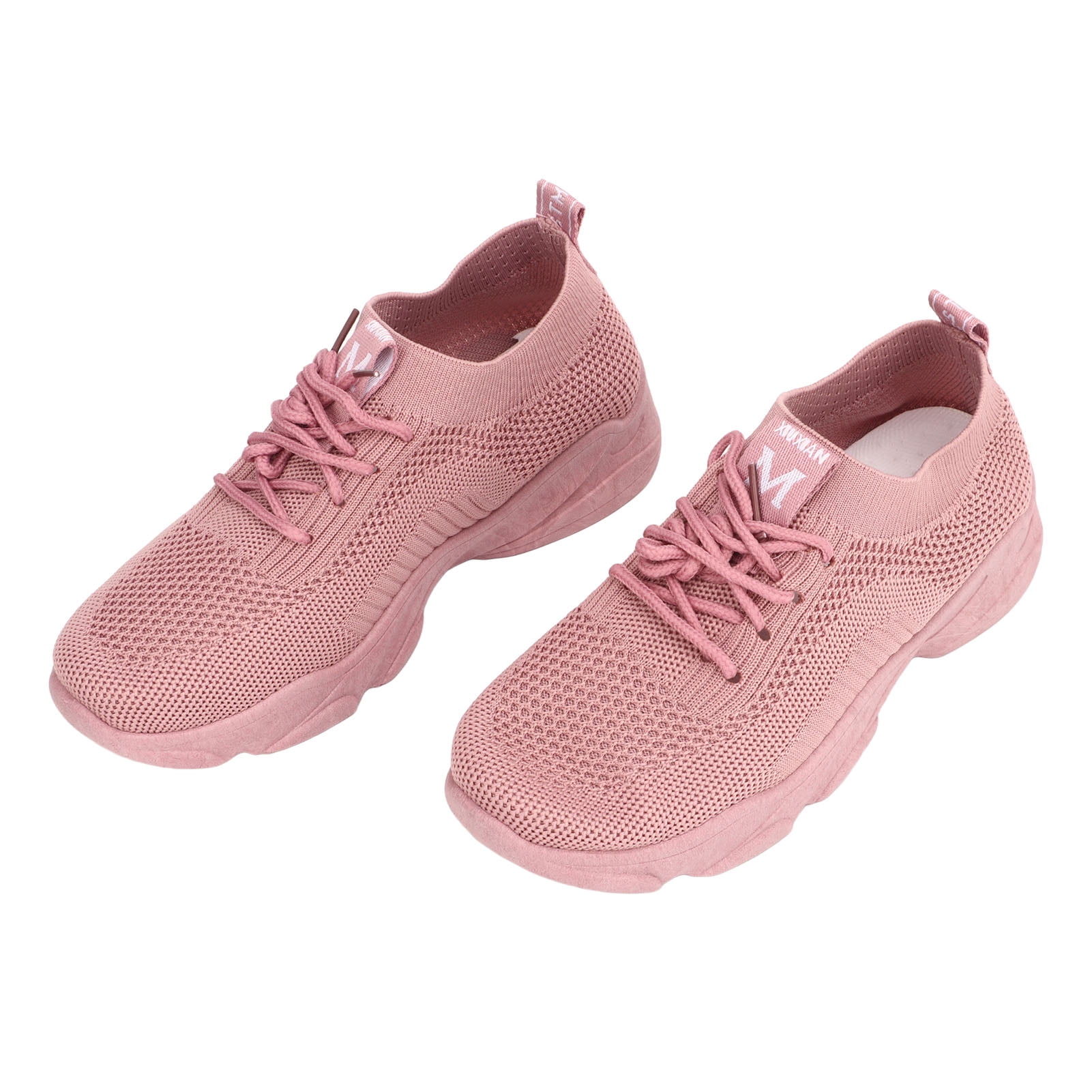 Women Sneakers Breathable Mesh Athletic Walking Shoes Slip On Casual Running Shoes Non Slip Stylish for Indoor Outdoor