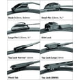 thumbnail image 3 of Bosch Wiper Blades Windshield Wiper Blade 28-CA Clear Advantage; OE Replacement; 28 Inch; Single, 3 of 3