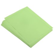 Colored Copy Paper 8.3x11.7 Inch Printer Paper 17.6lb/80gsm Lake Blue 25 Sheets for Office Printing,lightgreen