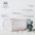 thumbnail image 4 of 3 Sprouts Recycled Fabric Kids Ball Pit/Gingham/Beige, 4 of 10