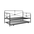thumbnail image 4 of Leopold Metal Daybed, Black, Twin/Twin Size, 4 of 7