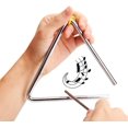 thumbnail image 2 of Triangle Musical, Instrument de Percussion à Main Triangulaire Musical, Instrument Triangulaire avec Batteur, Instrument Triangulaire, Triangles Musicaux pour Enfants, 2 of 7