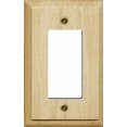 thumbnail image 1 of Atron Electro Industries Traditional Unfinished Wood Rocker Wall Plate, 1 of 1
