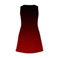 thumbnail image 4 of Ladies Fashion Gradient Summer Ladies Printed Pocket Sleeveless V-neck Dress, 4 of 5