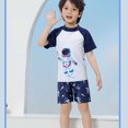 thumbnail image 4 of Maillot de Bain pour Filles à Manches Courtes 2 Pcs en Polyester Protection Uv, 4 of 6
