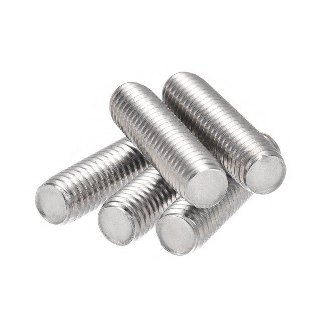 Unique Bargains M8 x 30mm 304 Stainless Steel Fully Threaded Rod Right Hand Threads 5 Pack