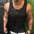 thumbnail image 1 of Dvkptbk Gilet Sans Manches Décontracté pour Hommes, Tricoté, Col Rond, en Liquidation, 1 of 6