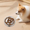 thumbnail image 3 of Bol pour Chien en Acier Inoxydable Grande Capacité Design à Double Couche pour Habitudes Alimentaires, 3 of 4