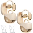 thumbnail image 1 of Vital Earbuds Pro, Vital Translate Buds – Real-Time Ai-Powered Translation Earbuds for Seamless Multilingual Conversations, with Noise Cancellation (Beige/2), 1 of 7