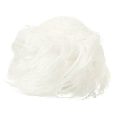 Unique Bargains Plush Faux Fur Fabric Precut Strips, 59' x 4' Fluffy Faux Fur Ribbon, White