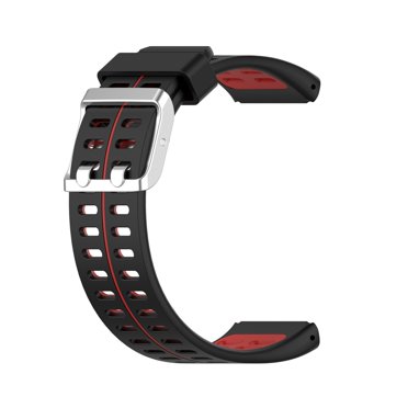 EGNMCR For Boneng P- V800 GPS Smart Watch Steel Buckle Two-color Strap Watch strap