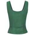 thumbnail image 4 of BLVB Renaissance Corset Tops Women Medieval Sleeveless Vest Western Outfit Plus Size Lace up Bodice, 4 of 5
