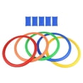 thumbnail image 3 of Hopscotch Rings Game Hopscotch Game with Connectors Durable Sports Toys Creative 36cm 5 rings, 3 of 6