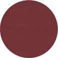 thumbnail image 1 of Ahgly Company Machine Washable Indoor Round Transitional Brown Red Area Rugs, 7' Round, 1 of 7
