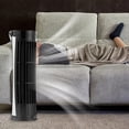 thumbnail image 4 of Small Oscillating Fan - Battery - Powered, Rechargeable, 3 - Speed, Quiet, Portable for Home, Bedroom, Outdoor, Compact Size, 4 of 5