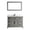 Grey, variant on Vanity Art 48" Single Sink Bathroom Vanity Set with Engineered Marble Top and Free Mirror