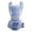 Light Blue, variant on Multifunctional Newborn Baby Carrier Sling Wrap Versatile Backpack Front Back