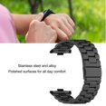 thumbnail image 4 of Bracelet de Montre Intelligente de Remplacement Double Bouton-Pression 3 Perles en Acier Inoxydable pour Mi Band 8 Pro, 4 of 8