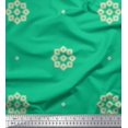 thumbnail image 1 of Soimoi polyester Crepe Fabric Artistic Floral Print Fabric by Yard 52 Inch Wide, 1 of 3