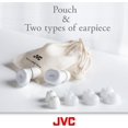 thumbnail image 2 of JVC Bouchons d'Oreilles Ultime pour Dormir Résistance à l'Eau 35 dB EPS433, Blanc, Étui, 1 Pce, 2 of 7