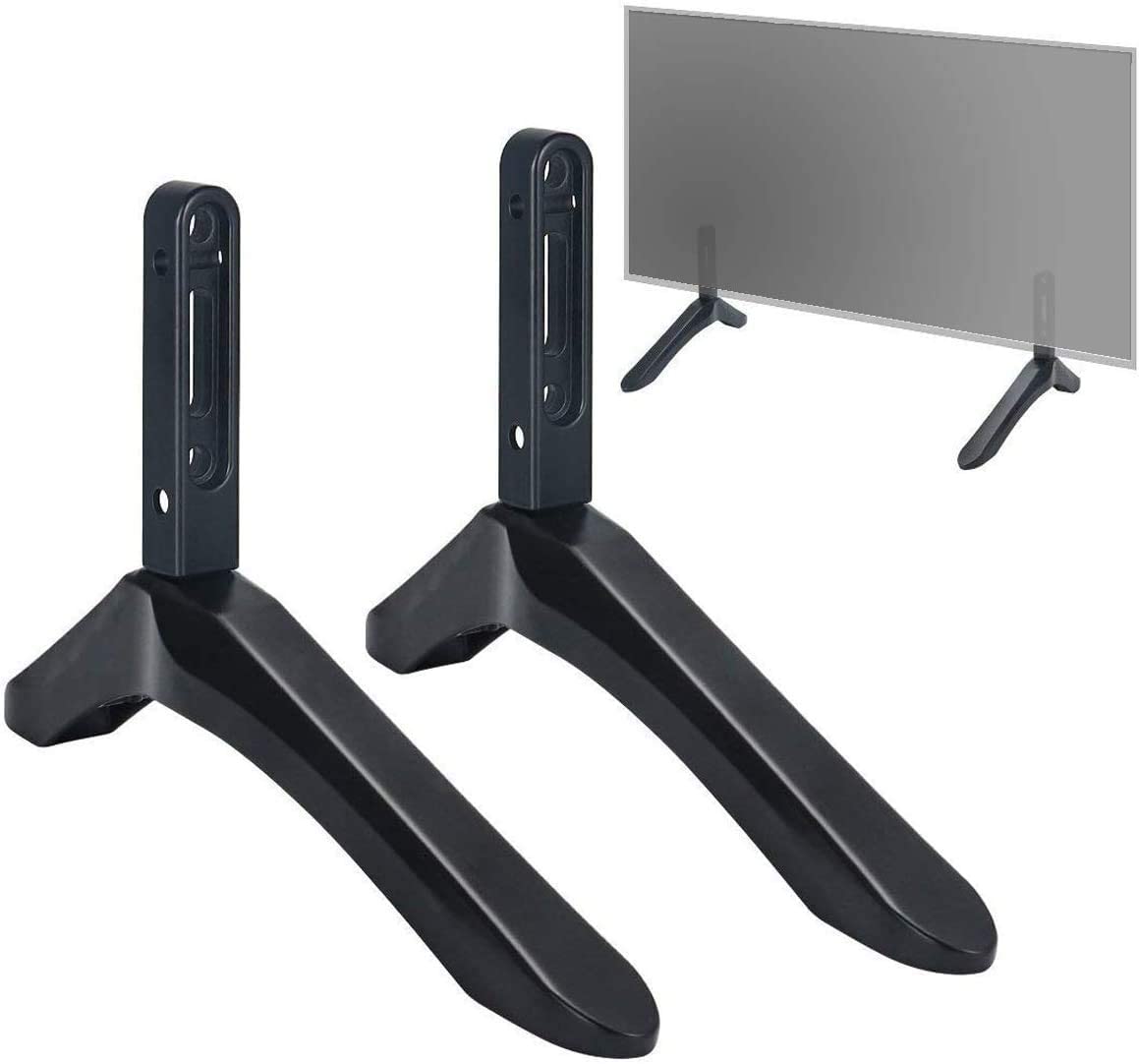 Jinsinto TV Base Pedestal Feet TV Stand Mount Legs