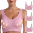 thumbnail image 2 of Birdeem 3 Pcs Soutien-Gorge Confortable Sans Armature Respirant pour Femmes, 2 of 12