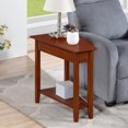 thumbnail image 2 of Convenience Concepts Table d'Appoint Table Basse Table d'Accent Rectangulaire en Bois de Cerisier, 2 of 8