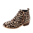 thumbnail image 2 of Cameland Chaussures Confortables pour Femmes Chaussures pour Femmes à Imprimé à Fermeture Éclair à Talon Bas Chaussures Décontractées Confortables, 2 of 9
