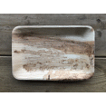 thumbnail image 3 of Sushi n' Dessert Plate|Bio Mart Areca Palm Leaf Plate|100% Natural Eco-friendly Re-usable Backyard Compostable Disposable Biodegradable|Produce Fruit, Chocolate, Vegetable Plate|Pack of 10, 25 or 100, 3 of 7