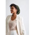 thumbnail image 5 of Grace Eleyae Casquette Ajustable Doublée en Satin - Olive, 5 of 5