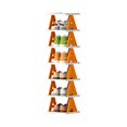thumbnail image 5 of Birdeem Multi-Layer Letter Shoe Rack, Small Shoe Cabinet for Household Doorstep Balcony, and Economical Folding Shoe Rack for Student Dormitories, 5 of 5