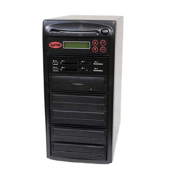 Systor PMBC-P-04 1-4 Multi-Media Center with USB SD & CF & Disc Duplicator