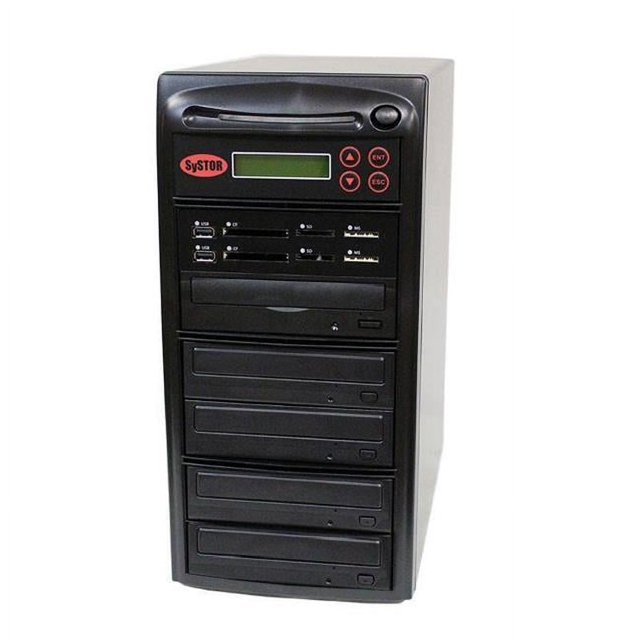 Systor PMBC-P-04 1-4 Multi-Media Center with USB SD & CF & Disc Duplicator