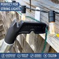 thumbnail image 3 of EVERSPROUT Utility Hook | Installing and Hanging String Lights, Bird feeders, Reaching High Places | Lightweight, Fits on 3/4 inch Acme Thread Pole Tips (Hook Only, No Pole), 3 of 5