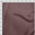 thumbnail image 4 of oneOone Cotton Poplin Maroon Fabric Geometric Craft Projects Decor Fabric Printed By The Yard 42 Inch Wide, 4 of 4