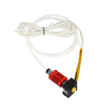 Tronxy Kit de Mise à Niveau 3D avec Extrudeuse MK10 avec Bloc Chauffant en Aluminium Buse 0.4mm 100K Ohm Thermistance Tube PTFE 24V 50W Compatible avec Imprimante 3D X5SA/X5SAPRO/XY-2PRO