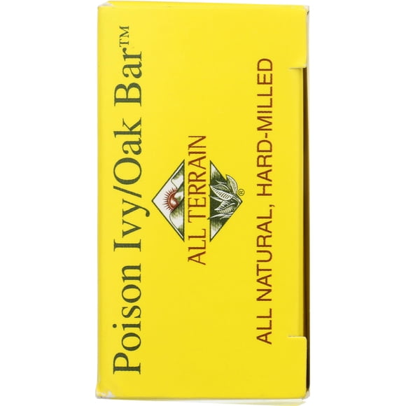 Remis à Neuf All Terrain Savon en Barre au Lierre Poison et Chêne, Extraits Botaniques Naturels, Apaise la Peau Qui Démange, Maintient l'Hydratation, 4 oz