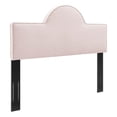 thumbnail image 2 of Modway Dawn Full/Queen Modern Performance Velvet Headboard in Pink, 2 of 7