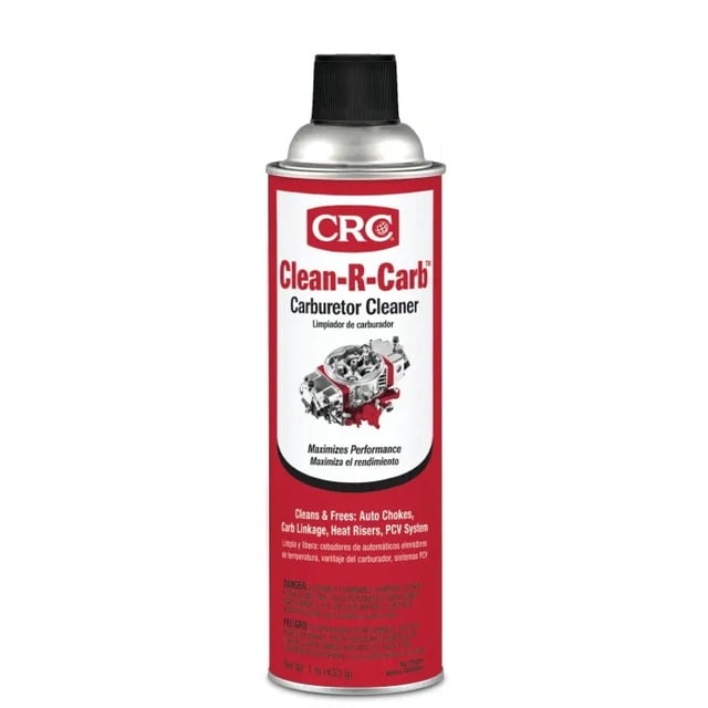 CRC Industries Carburetor Cleaner 05081 Clean-R-Carb; 20 Ounce Aerosol Can; Single